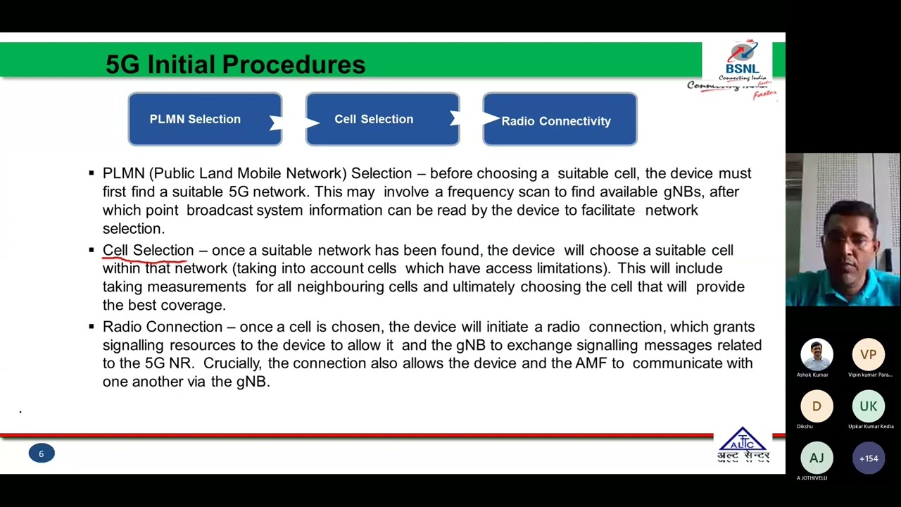Call Flow NSA & SA 5G