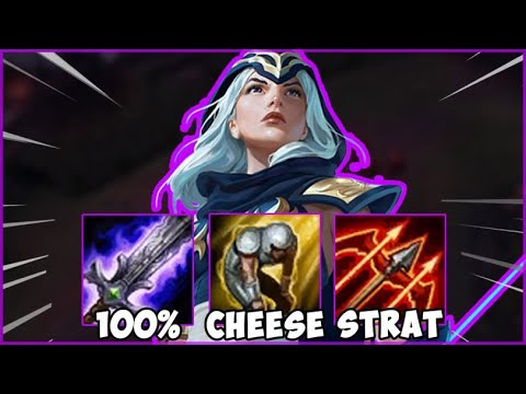 This is 100% the MOST cheese champion to play in Top lane... Ashe Top should NOT be allowed!