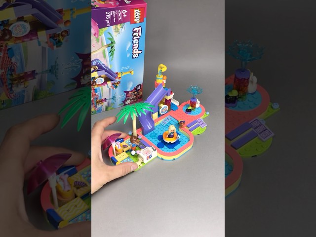 Vídeo relacionado con LEGO Friends Día Divertido en el Parque Acuático – Juguete en Miniatura con Tobogán, 2 Mini Muñecos, 4 Figuras de Animales y Accesorios de Mascotas – Regalo de Cumpleaños para Niñas de 6+ Años – 42676