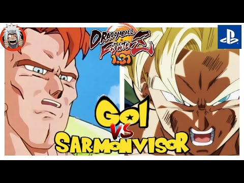 DBFZ Sarmonvisor vs GO1 - (GogetaSS4, A16, Janemba) vs (GokuSSJ, Vegito, A21LC) Ver 1.31