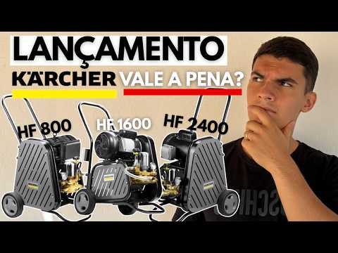 Lavadoras de Alta Vazão Karcher (HF 800, HF 1600, HF 2400) Valem a Pena? Preço ELEVADO?