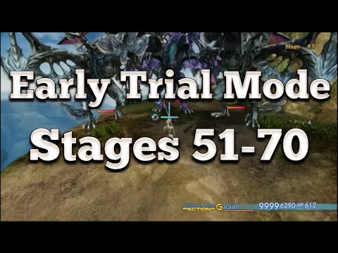 FFXII Zodiac Age - Vaan Solo Early Trial Mode [Stages 51-70]