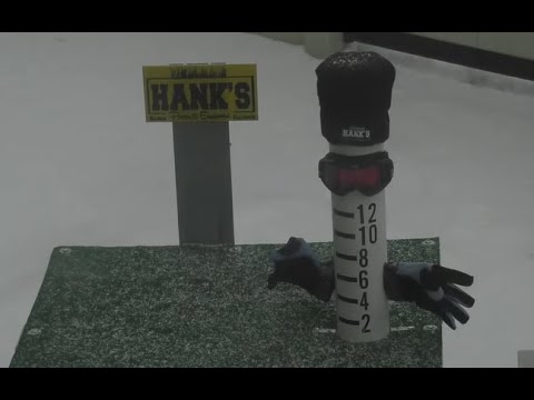 Watch snow accumulate on January 30 in the Quad Cities