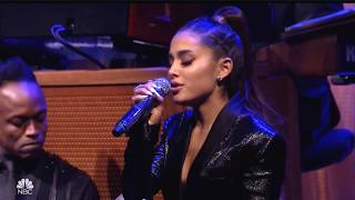 Ariana Grande Aretha Franklin's A Natural Woman on Tonight Show Fallon