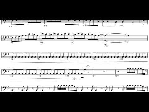 YES - Tempus Fugit [bassline / bass cover + pedals] * BASS AUDIO with TRANSCRIPTION