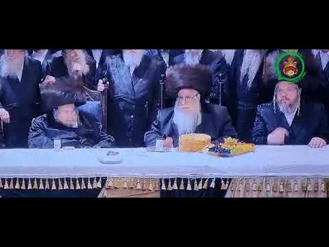 Sanz Klausenburg Rebbe At Sheva Brochos In Belz - Sivan 5783