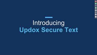Updox Secure Text for Pharmacies...September 2018