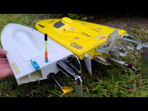 Deltaforce Mini Sniper & Oxidean Mini-Dom - Rc Boat Prop Testing 3616