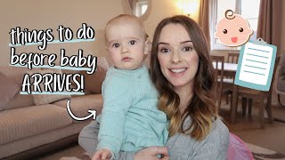 11 Things To Do Before Baby Arrives | Baby Checklist | LottieJLife