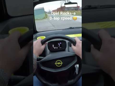 Thumbnail for Going top speed with an Opel Rocks-e #electriccar #rockse #emobility by Opel, Car