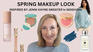 SPRING MAKEUP LOOK  INSPIRED BY JENNI KAYNE SEASHORE SWEATER | GUCCI BEAUTY +