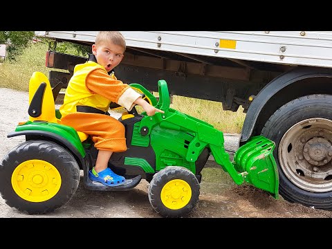 Top 15 der besten Videos für Kinder - Interessante Geschichten über Autos und Traktoren