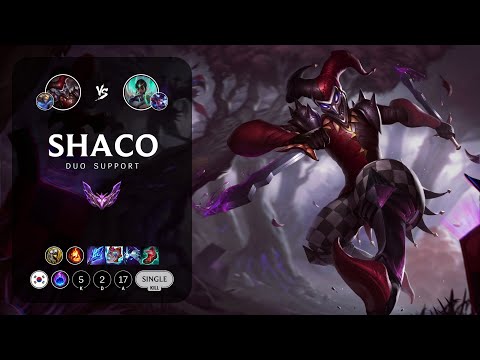 Shaco Support vs Karma - KR Master Patch 13.12