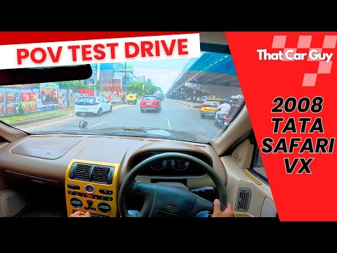 TATA Safari Dicor VX POV Drive 4K ASMR ( 2.2 top model used interior SUV )
