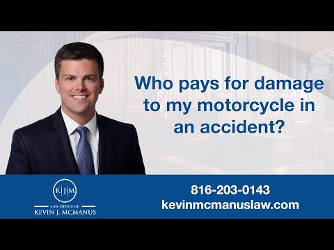 Who pays for damage to my motorcycle in an accident? Who pays for damage to my motorcycle in an accident?