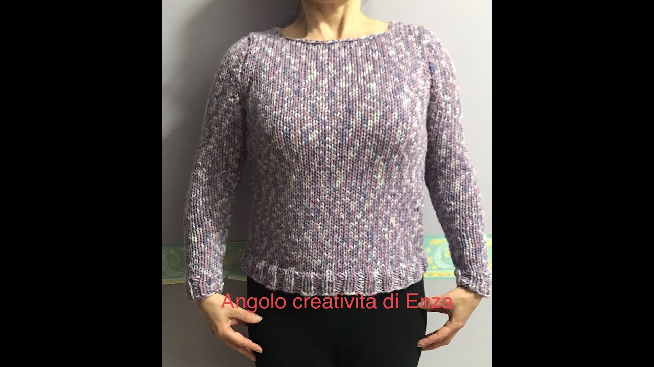 Watch Now Maglia ai ferri facilissima ?? Ideale per principianti Maglia ai ferri facilissima ?? Ideale per principianti