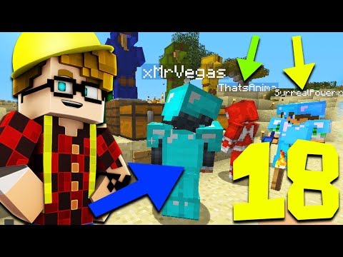 MATES in MINECRAFT: ANIMA, VEGAS & SURRY LAVORANO PER ME!! #18