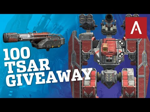 🔴 NEW GIVEAWAY 100 Tsar Weapons + Max Arthur Titan Gameplay | War Robots Live Stream WR
