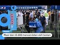 Nieuwe corona-uitbraak op een markt in China