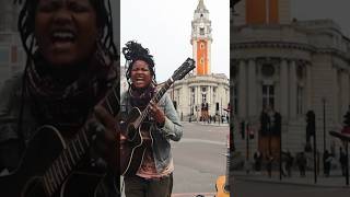 FANTASTIC Macy Gray Performance on London SIDEWALK 😍 #americanmusic #busking #hiddengems