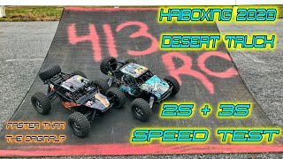 2020 Best $100 Budget RC Car - Haiboxing 2995 Desert Truck 2S & 3S Speed Test Ramp Bash