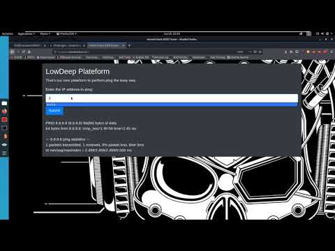 Web - LowDeep - Insomni'hack Teaser [Walkthrough]