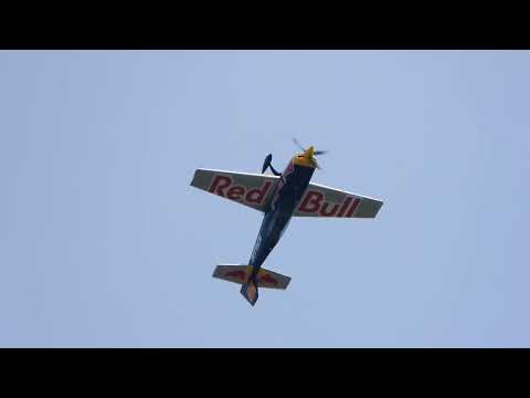 Red Bull  Pete McLeod Extra 330 Display And  Race Vs Ferrari Volaria 2022 Sunday