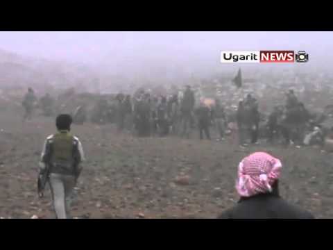 انتشار عناصر لواء سهام الحق على احدى الجبهات في ريف حلب