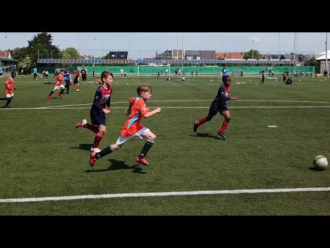 Sam U10 (KCFA) at FC Dender - Some Soccer Moments