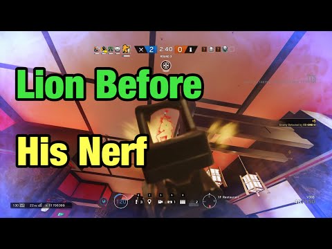 Lion Before His Nerf - Rainbow Six Siege