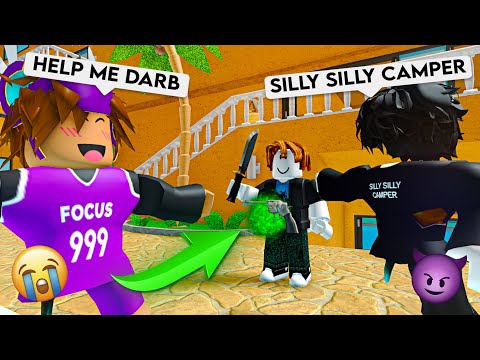 BEATING CAMPERS WITH DARB IN MM2.. 😱 (Murder Mystery 2)