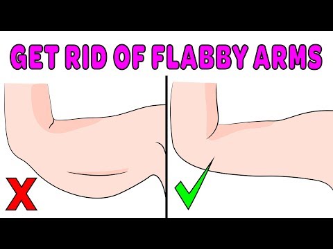 The 4 minute workout to get rid of flabby arm fat with no equipment!