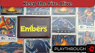 Embers | Solo Playthrough - A Button Shy Survival Game