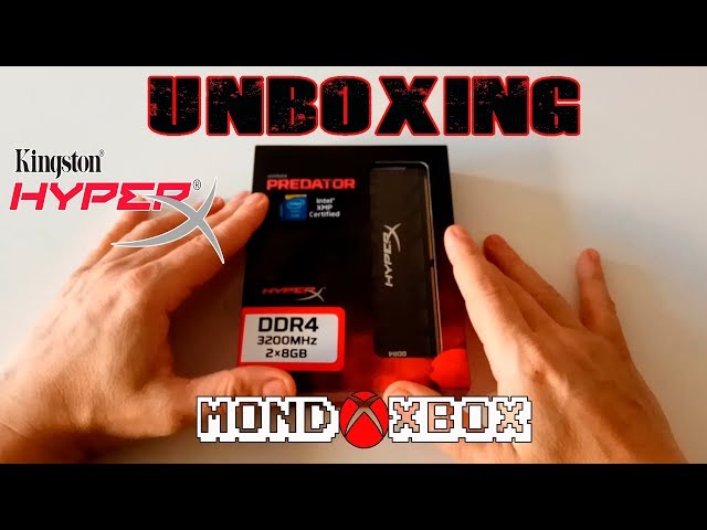 Vídeo relacionado con HyperX Predator HX432C16PB3/8 DDR4 Módulo de memoria 3200MHz CL16 DIMM XMP 8GB Negro