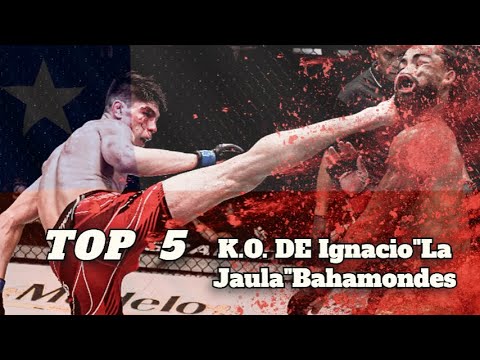 top 5 the best knockout de ignacio (la jaula) bahamondes.