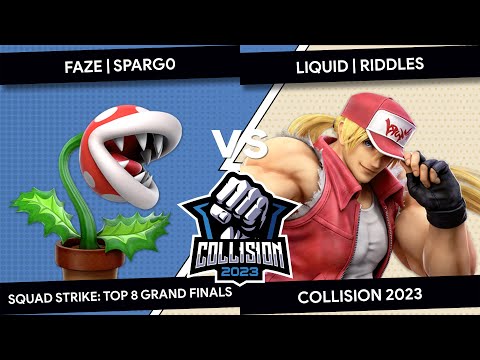 Collision 2023 - SSBU Squad Strike - Riddles (P1) vs Sparg0 (P2) - Grand Finals