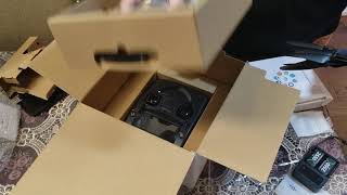 Hubsan X4 air unboxing. My first unboxing sorry if it's terrible yes wearing my girlfriends pajamas