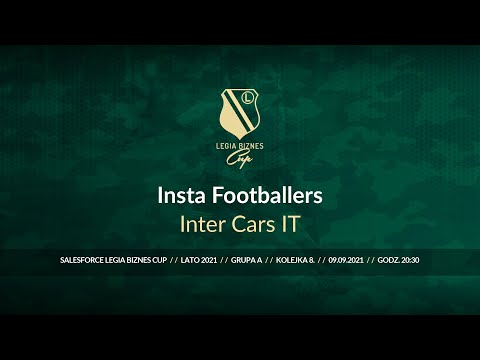 Skrót spotkania Insta Footballers - Inter Cars IT ( Legia Biznes Cup Lato 2021 )