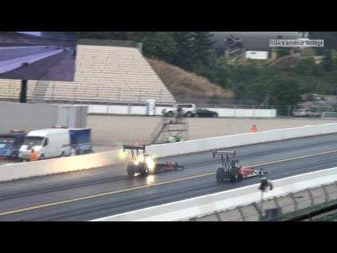 NitrOlympX 2013 - Top Fuel Semi-Finals & Final