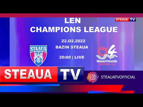 STEAUA BUCUREȘTI - SPANDAU BERLIN | LEN CHAMPIONS LEAGUE