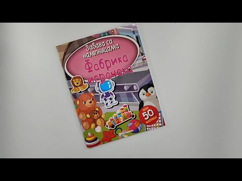 Zabava sa nalepnicama - FABRIKA IGRAČAKA