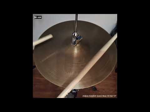 Zildjian Avedis Quick Beat Hi-Hat 13" 950g/1144g 1996-1997 - Traditional image 12