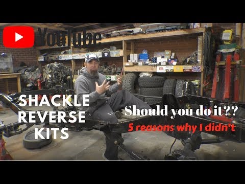 Shop Talk: Shackle reversals on a YJ
