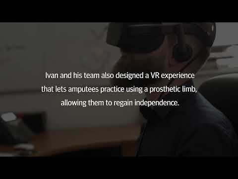 Using virtual reality to reduce pain and aid rehabilitation