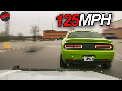 Craziest 125-MPH Green Dodge Charger Police Chase Ends in Disaster | PIT Maneuver