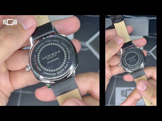 ساعة أكريبوس XXIV كوارتز رجالية - AK1022SSBK