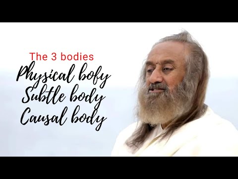 The 3 bodies, Physical, subtle & causal body. @Gurudev