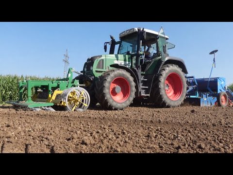 Fendt 415 Vario mit Lemken + Rabe Werk + Kerner Anbaugerät