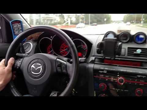 Mazdaspeed3 gt2876 turbo built engine ride along