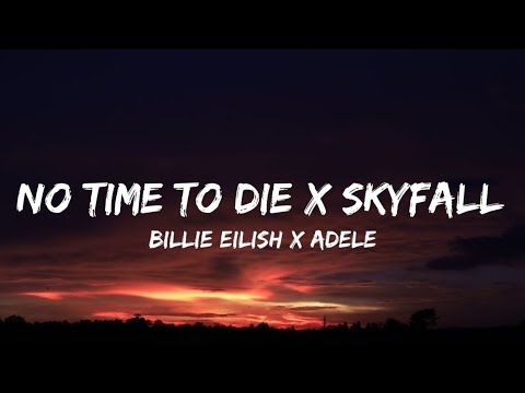 no time to die x skyfall (lyrics) (tiktok version) | Billie Eilish, Adele